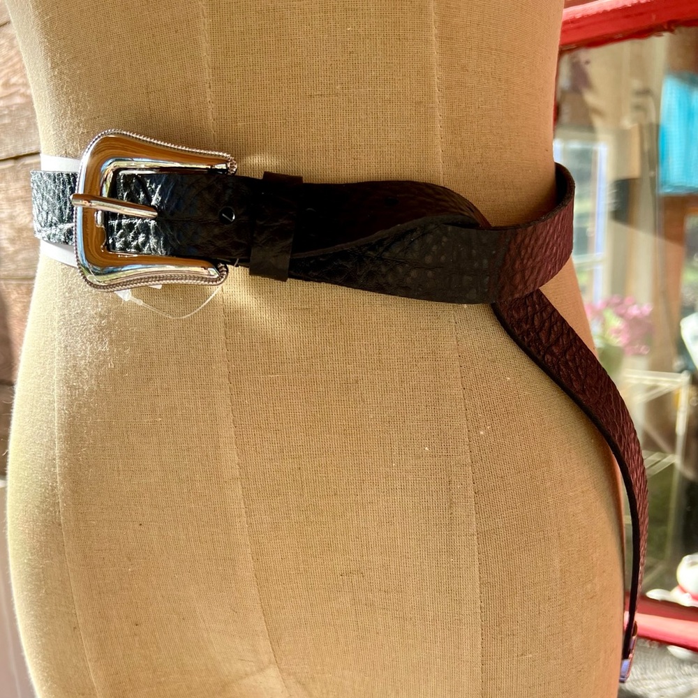 Thin Extra long Western Belt